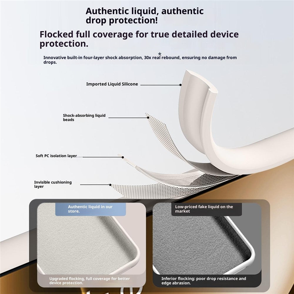 For OnePlus 15 5G Case Skin-Friendly Liquid Silicone + PC Phone Cover