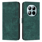 For Xiaomi Redmi Note 15 Pro 5G (Global) Stand Case Imprinted Lines Leather Phone Cover