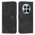 For Xiaomi Redmi Note 15 Pro 5G (Global) Stand Case Imprinted Lines Leather Phone Cover