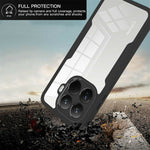 For Xiaomi 15T Pro Case Acrylic + TPU Clear Phone Cover with PET Screen Film
