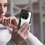 For Xiaomi 15T Pro Case Acrylic + TPU Clear Phone Cover with PET Screen Film