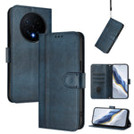 For Honor Magic8 5G Cases Wallet Stand Retro Texture Leather Phone Cover with Lanyard