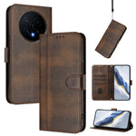 For Honor Magic8 5G Cases Wallet Stand Retro Texture Leather Phone Cover with Lanyard