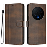 For Honor Magic8 Pro 5G Cases Wallet Stand Retro Texture Leather Phone Cover with Lanyard