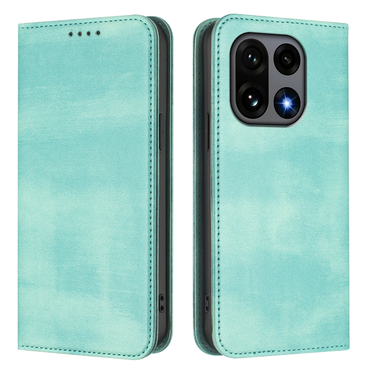 For OnePlus 15 5G Wallet Cases Retro Texture RFID Blocking Leather Phone Cover