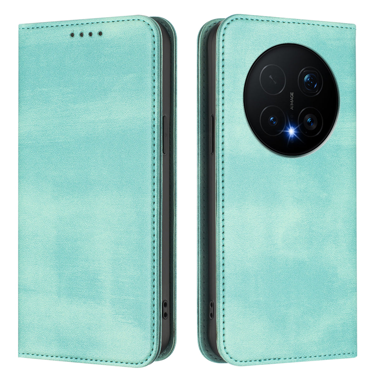 For Honor Magic8 Pro 5G Wallet Cases Retro Texture RFID Blocking Leather Phone Cover