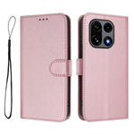 For OnePlus 15 5G Wallet Case RFID Blocking Calf Texture Leather Stand Phone Cover with Strap