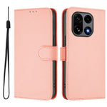 For OnePlus 15 5G Case Solid Color Wallet Leather Phone Cover with Strap