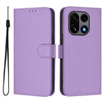 For OnePlus 15 5G Case Solid Color Wallet Leather Phone Cover with Strap