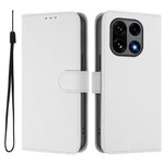 For OnePlus 15 5G Case Solid Color Wallet Leather Phone Cover with Strap