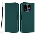 For OnePlus 15 5G Case Solid Color Wallet Leather Phone Cover with Strap