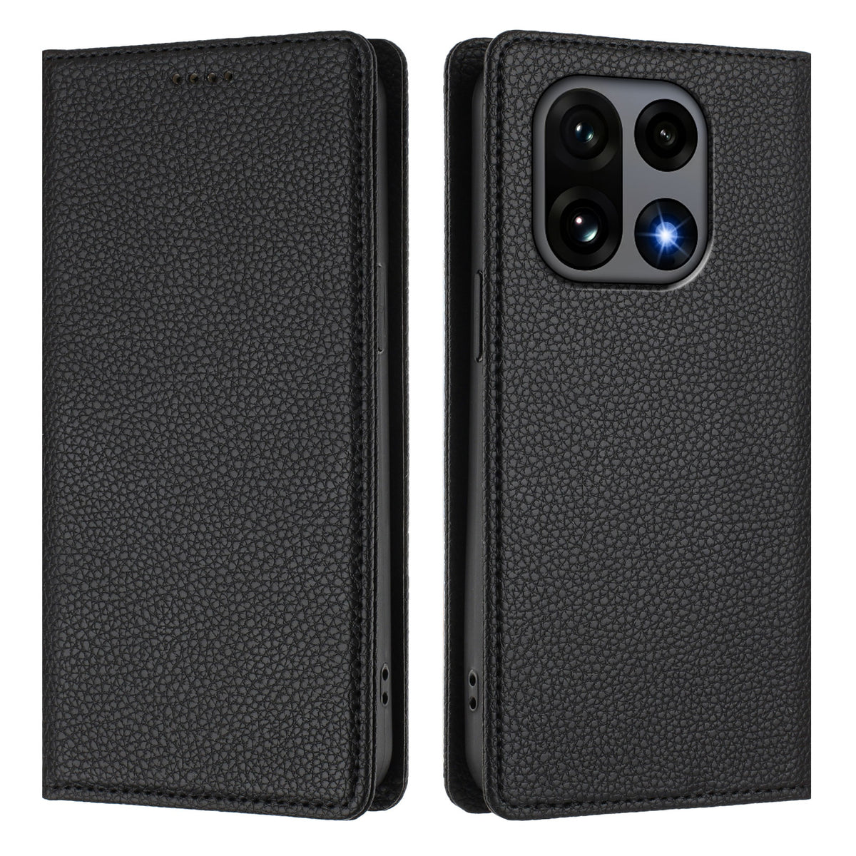For OnePlus 15 5G Wallet Case RFID Blocking Litchi Texture Leather Mobile Cover