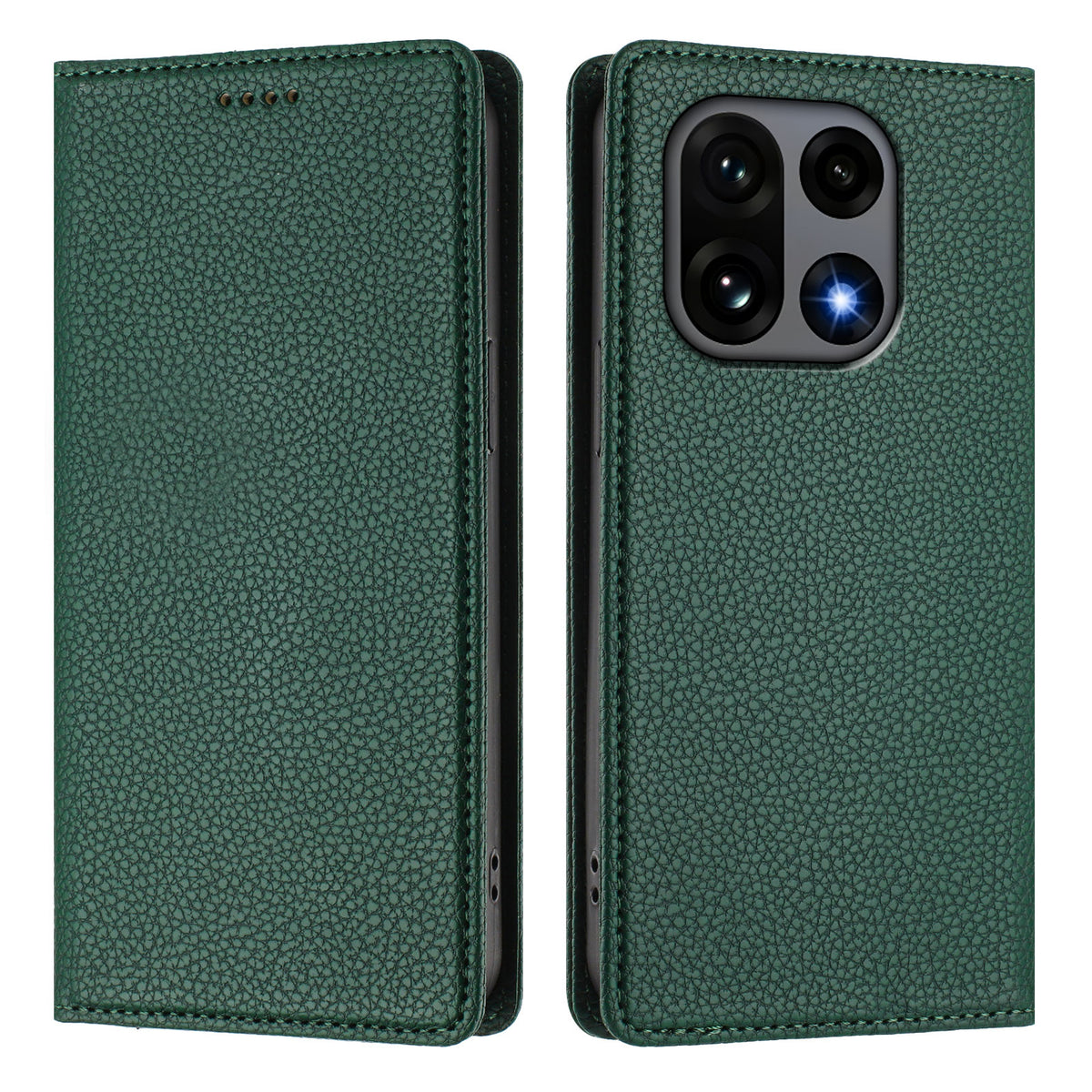 For OnePlus 15 5G Wallet Case RFID Blocking Litchi Texture Leather Mobile Cover