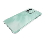 WANLONFENG For Honor Play10 4G Gennemsigtigt TPU Cover TM Series 2.0mm Telefon Bagcover