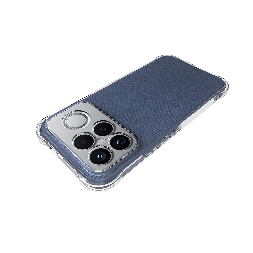 WANLONFENG For Xiaomi Redmi K90 Pro Max 5G / Poco F8 Ultra Clear TPU Case  TM Series 2.0mm Phone Back Cover