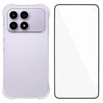 WANLONFENG For Xiaomi Redmi K90 5G / Poco F8 Pro 5G Case  WL Series 2.0mm TPU Phone Cover with Tempered Glass Film
