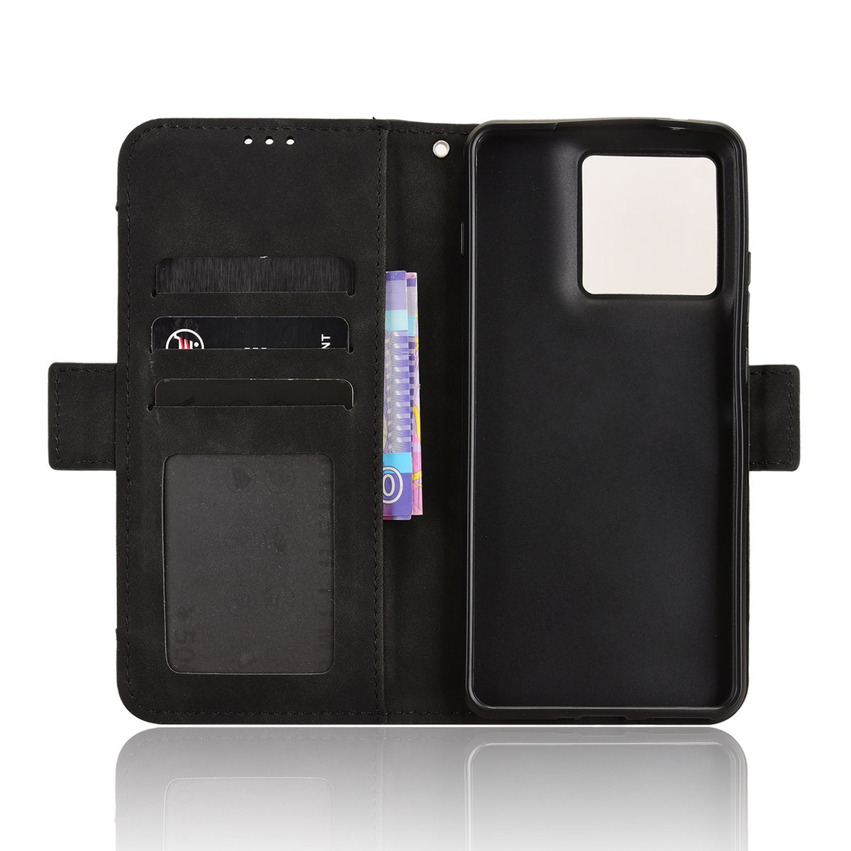 Til Motorola Edge 70 5G Læder Taske Telefon Pung Cover med Flere Kortlommer