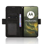 Til Motorola Edge 70 5G Læder Taske Telefon Pung Cover med Flere Kortlommer
