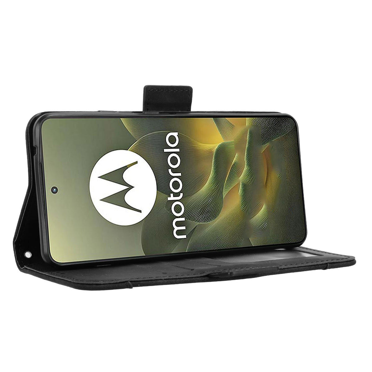 Til Motorola Edge 70 5G Læder Taske Telefon Pung Cover med Flere Kortlommer