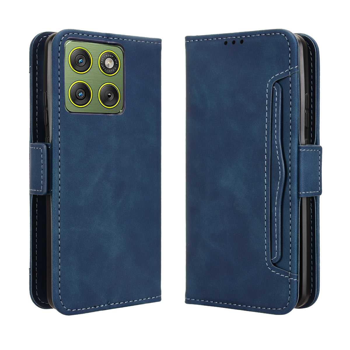 Til Motorola Edge 70 5G Læder Taske Telefon Pung Cover med Flere Kortlommer