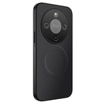 WANLONFENG For Honor Magic8 Lite 5G / X9d 5G / X70 5G Magnetic Case  TQ Series Carbon Fiber Texture PC TPU Phone Cover