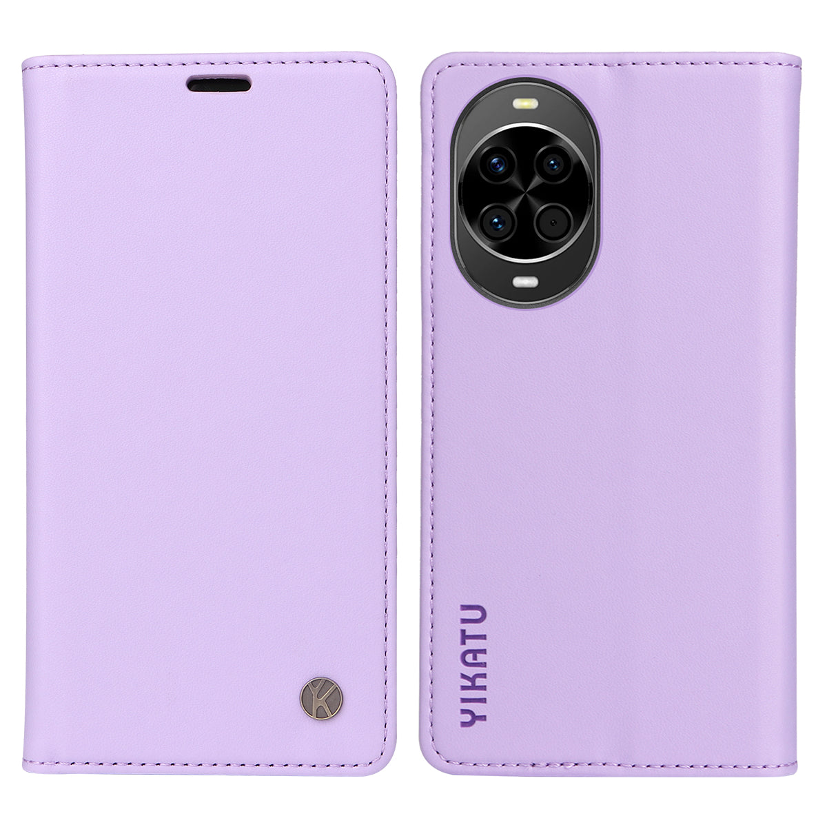YIKATU For Huawei nova 14 5G Phone Cases  Magnetic Closure PU Leather Mobile Cover