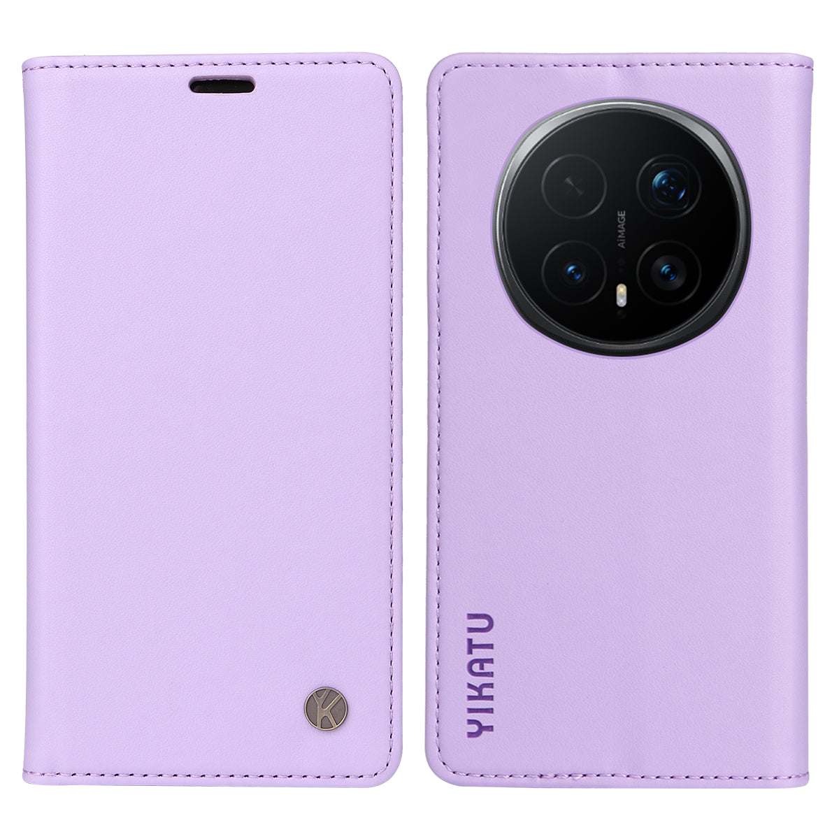 YIKATU For Honor Magic8 Pro 5G Phone Cases  Magnetic Closure PU Leather Mobile Cover