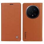 YIKATU For Honor Magic8 Pro 5G Phone Cases  Magnetic Closure PU Leather Mobile Cover