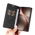 YIKATU För Oppo Find X9 Pro 5G Läderfodral YK-004 Skin-Touch Plånboksfodral