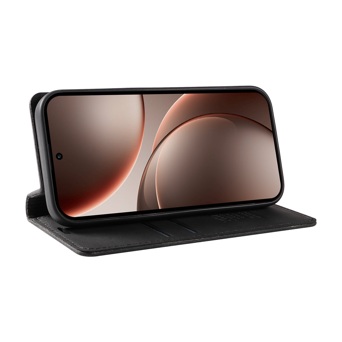 YIKATU För Oppo Find X9 Pro 5G Läderfodral YK-004 Skin-Touch Plånboksfodral