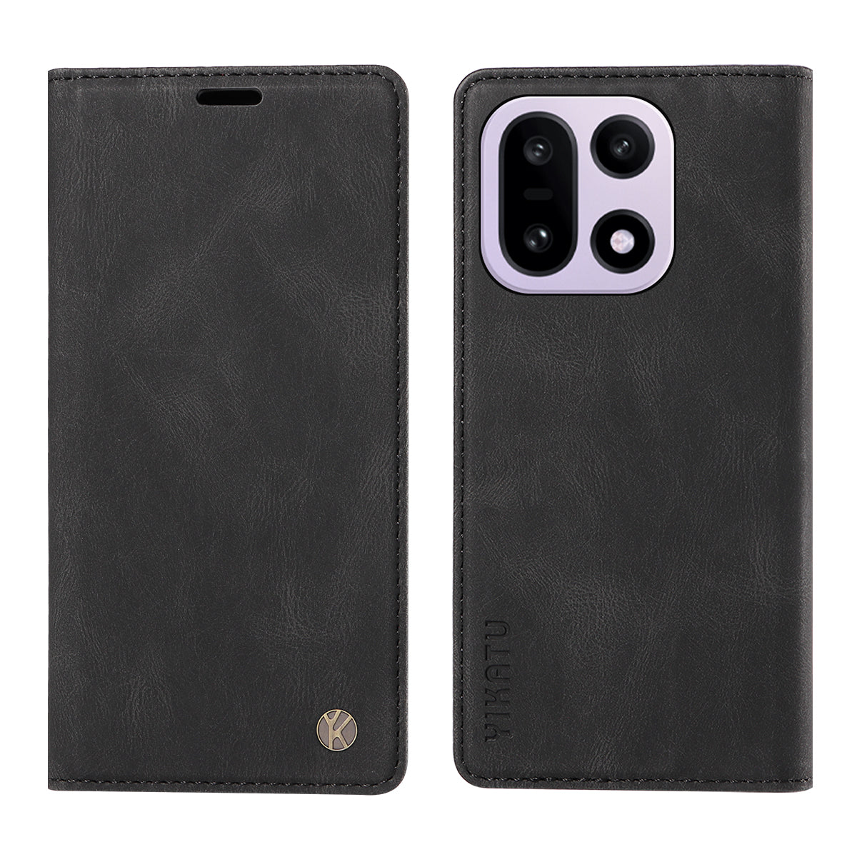 YIKATU Läderfodral för OnePlus 15 5G YK-004 Plånboksfodral med skin-touch-funktion