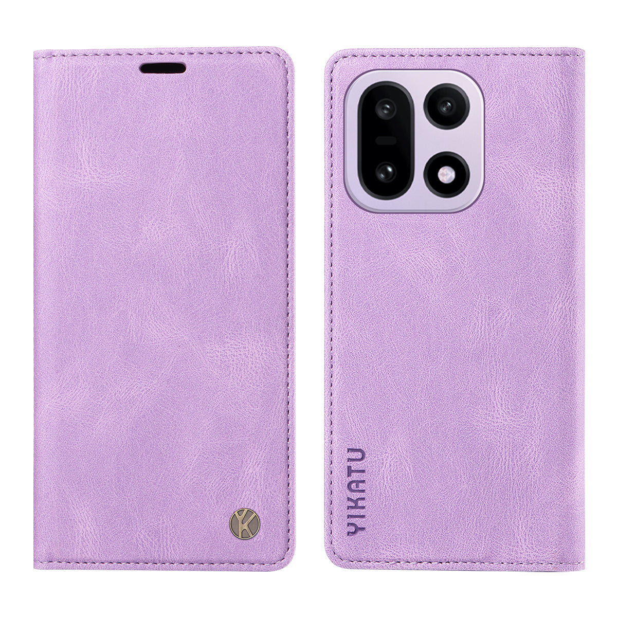 YIKATU Läderfodral för OnePlus 15 5G YK-004 Plånboksfodral med skin-touch-funktion