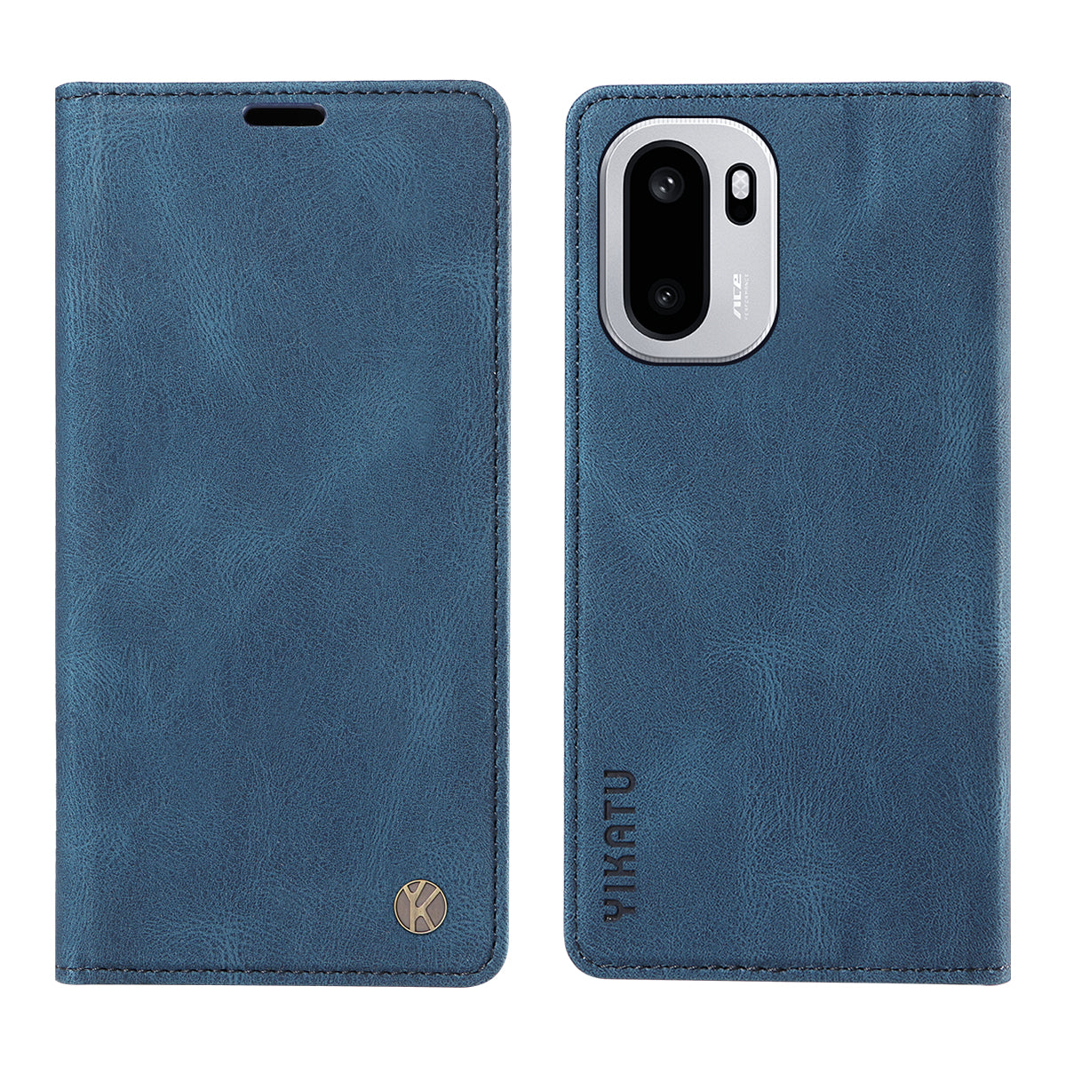 YIKATU För OnePlus 15R 5G / Ace 6T 5G / Ace 6 5G Läderfodral YK-004 Plånboksfodral med beröringsfunktion