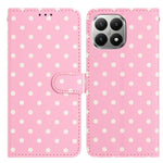 For Xiaomi 15T Leather Case Polka Dot Pattern Wallet Stand Folio Phone Cover