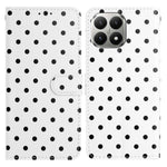 For Xiaomi 15T Leather Case Polka Dot Pattern Wallet Stand Folio Phone Cover