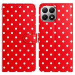 For Xiaomi 15T Leather Case Polka Dot Pattern Wallet Stand Folio Phone Cover