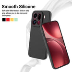 For Oppo Find X9 Pro 5G Liquid Silicone Case Phone Back Cover with Hand Strap