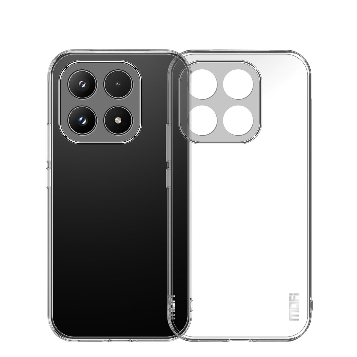 MOFI For Xiaomi 17 Clear Phone Case  Ultra-Thin TPU Phone Back Cover