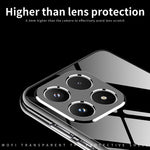 MOFI For Xiaomi 17 Clear Phone Case  Ultra-Thin TPU Phone Back Cover
