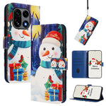 OnePlus 15 5G Plånboksfodral Julmönster Tryck Lädermobilfodral med Snodd