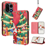 OnePlus 15 5G Plånboksfodral Julmönster Tryck Lädermobilfodral med Snodd