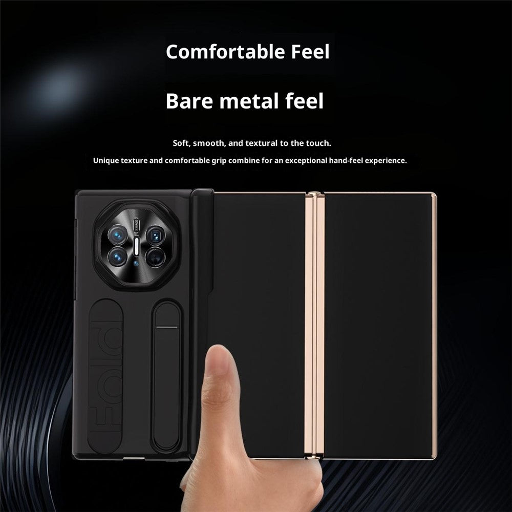 For Huawei Mate XTs Ultimate / Mate XT Ultimate Case Kickstand Wristband Hard PC Phone Cover