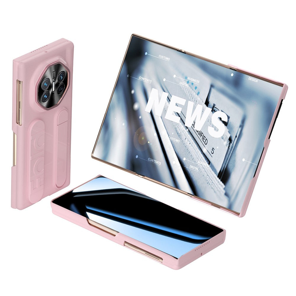 For Huawei Mate XTs Ultimate / Mate XT Ultimate Case Kickstand Wristband Hard PC Phone Cover