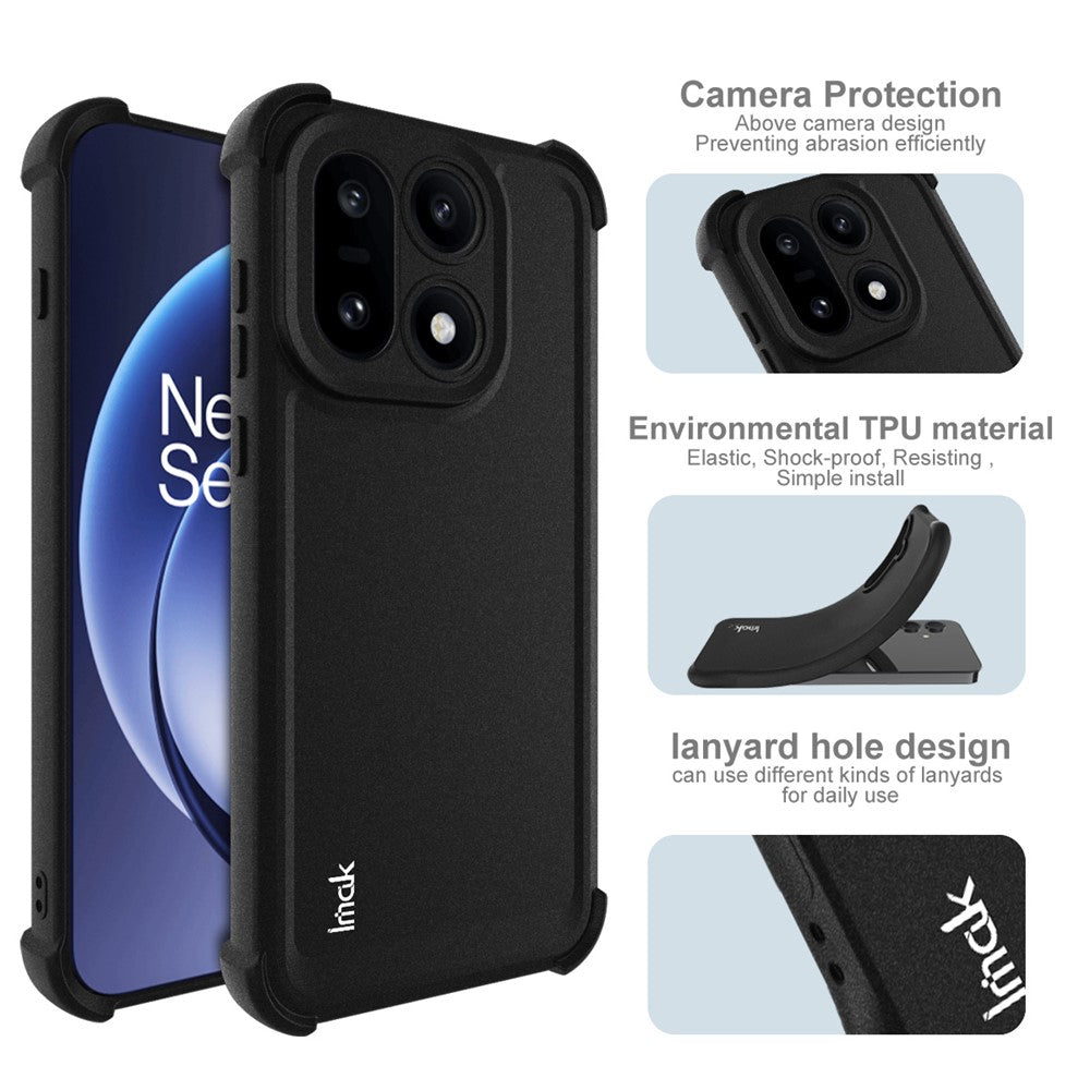 IMAK For OnePlus 15 5G Case TPU Phone Cover Airbag Shockproof Protection