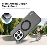 IMAK For Xiaomi 15T Magnetic Case Candy Color Anti Drop TPU + PET Back Cover