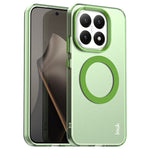 IMAK For Xiaomi 15T Magnetic Case Candy Color Anti Drop TPU + PET Back Cover