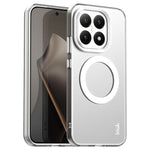 IMAK For Xiaomi 15T Magnetic Case Candy Color Anti Drop TPU + PET Back Cover