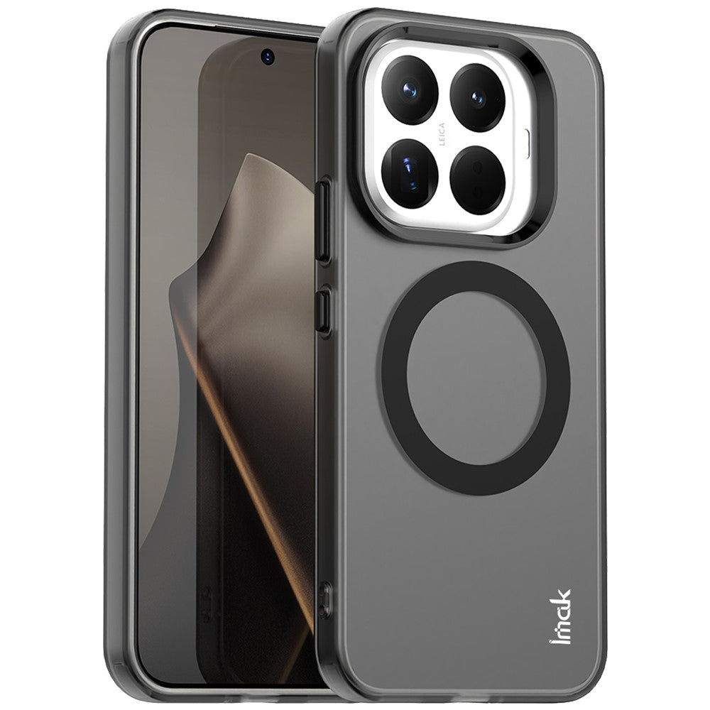 IMAK For Xiaomi 15T Pro Case Magnetic Case Candy Color Anti Drop TPU + PET Back Cover