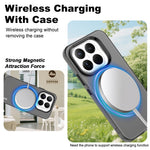 IMAK For Xiaomi 15T Pro Case Magnetic Case Candy Color Anti Drop TPU + PET Back Cover