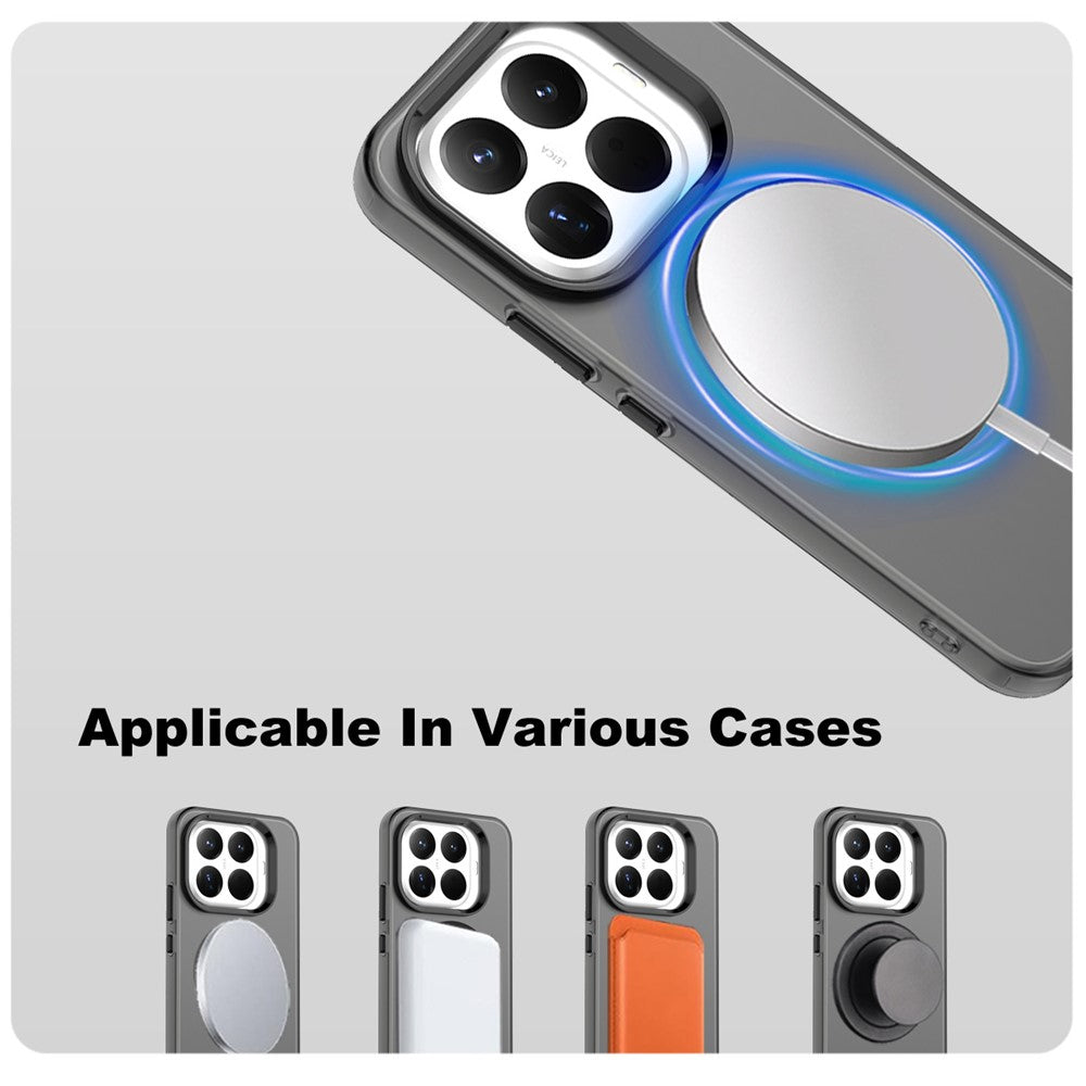IMAK For Xiaomi 15T Pro Case Magnetic Case Candy Color Anti Drop TPU + PET Back Cover